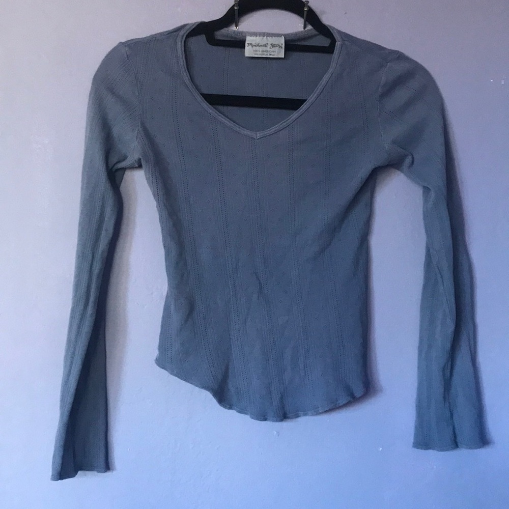 ✨2 for $10✨ Blue long sleeve shirt
